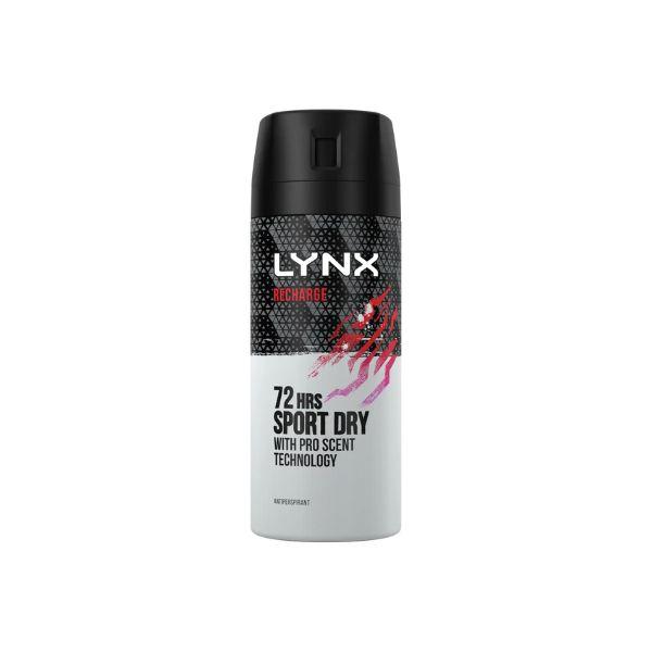 Lynx Recharge Body Spray 150ml