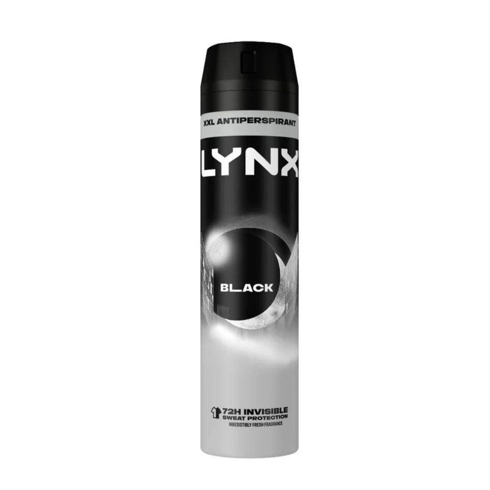 Lynx XXL Black 72h Frozen Pear & Cedarwood Anti-Perspirant Deodorant Spray 250ml