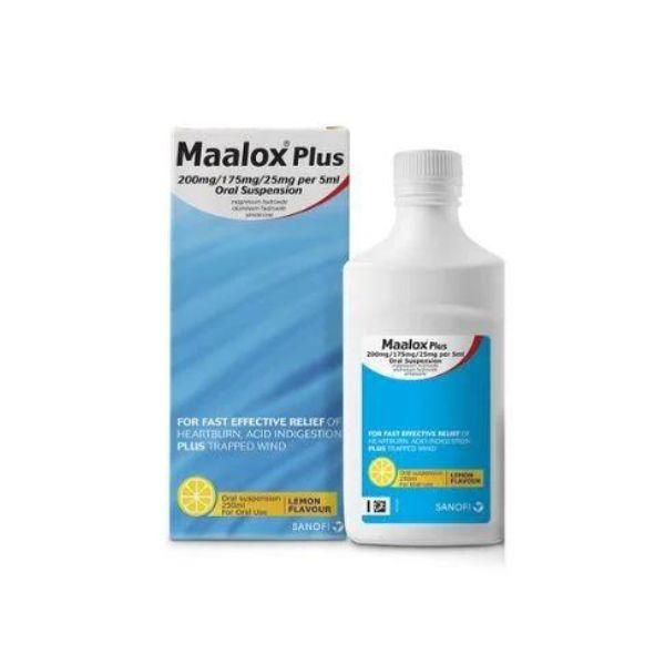 Maalox Plus Oral Solution Lemon