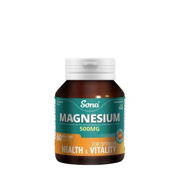 Sona Magnesium 500MG 60 Tablets