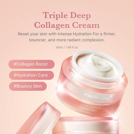 Medicube Triple Collagen Cream results