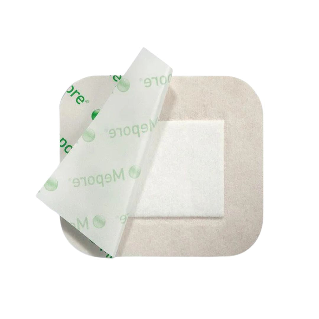 Mepore bandage  on a white background