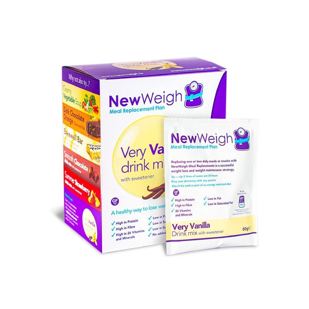 New Weigh Vanilla Shakes 7 sachets