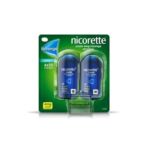 Nicorette Lozenge Icy Mint 4mg