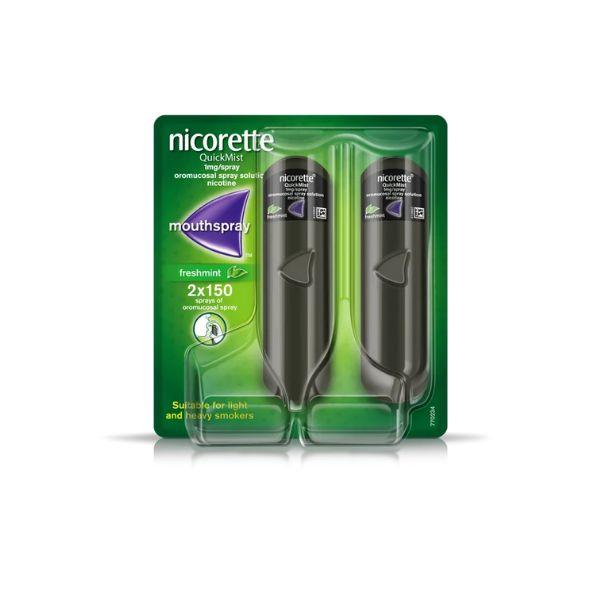 Nicorette Quickmist Freshmint double 2x1mg