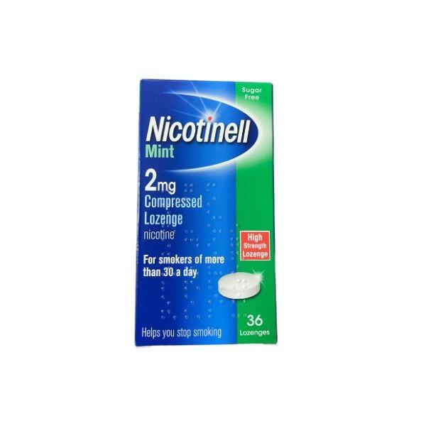 Nicotinell 2mg Nicotine Mint Lozenges 36 Pieces