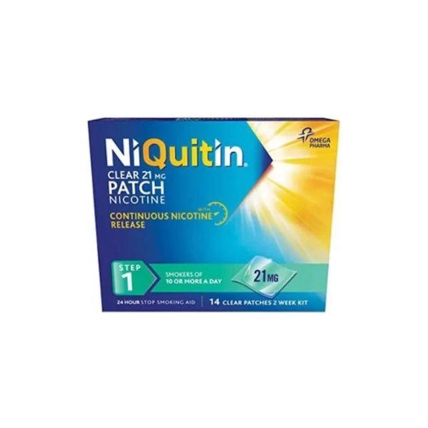 NiQuitin Clear Patch Step 1  21mg 14 Days