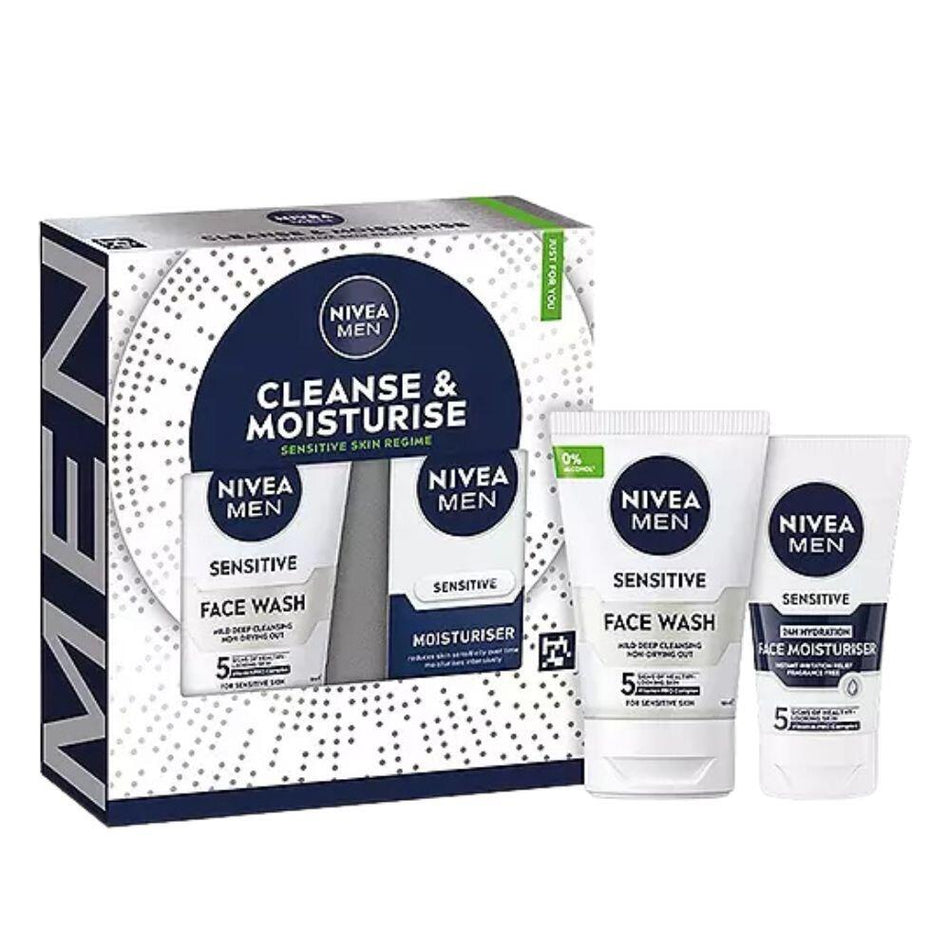 Nivea Men Sensitive Cleanse & Moisturise Giftset