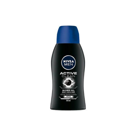 Nivea Men Active Clean Shower Gel Travel Size
