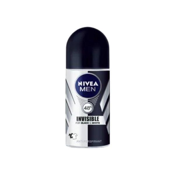 Nivea Men Black & White Invisible Roll On 50ml