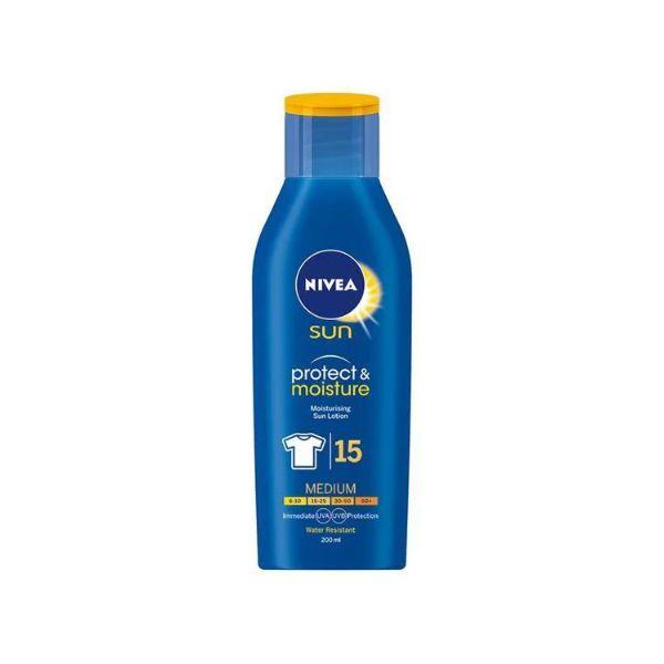 Nivea Sun Protect and Moisture lotion SPF 15 200ml