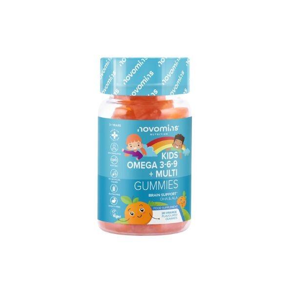Novomins Kids Omega 3-6-9 Multi Gummies