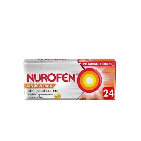 Nurofen Sinus & Pain 24 Film Coated Tablets