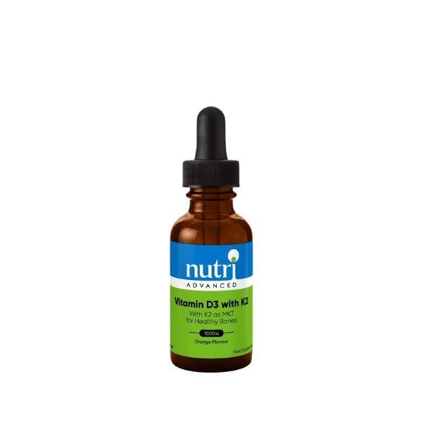 Nutri Advanced Vitamin D3 With K2 30ml Dropper