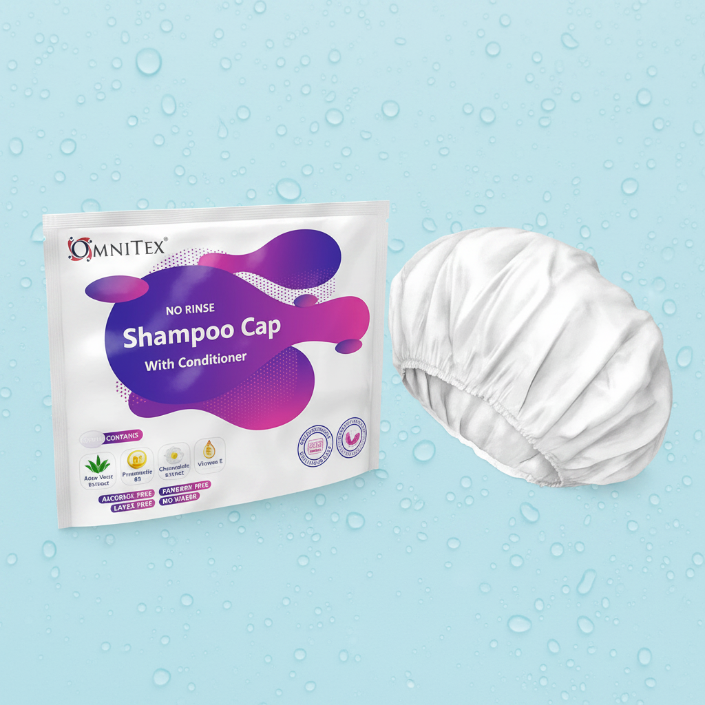 Omnitex Shampoo Cap - Light Blue