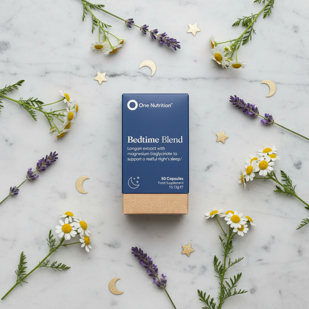 One Nutrition Bedtime Blend - Flat Lay