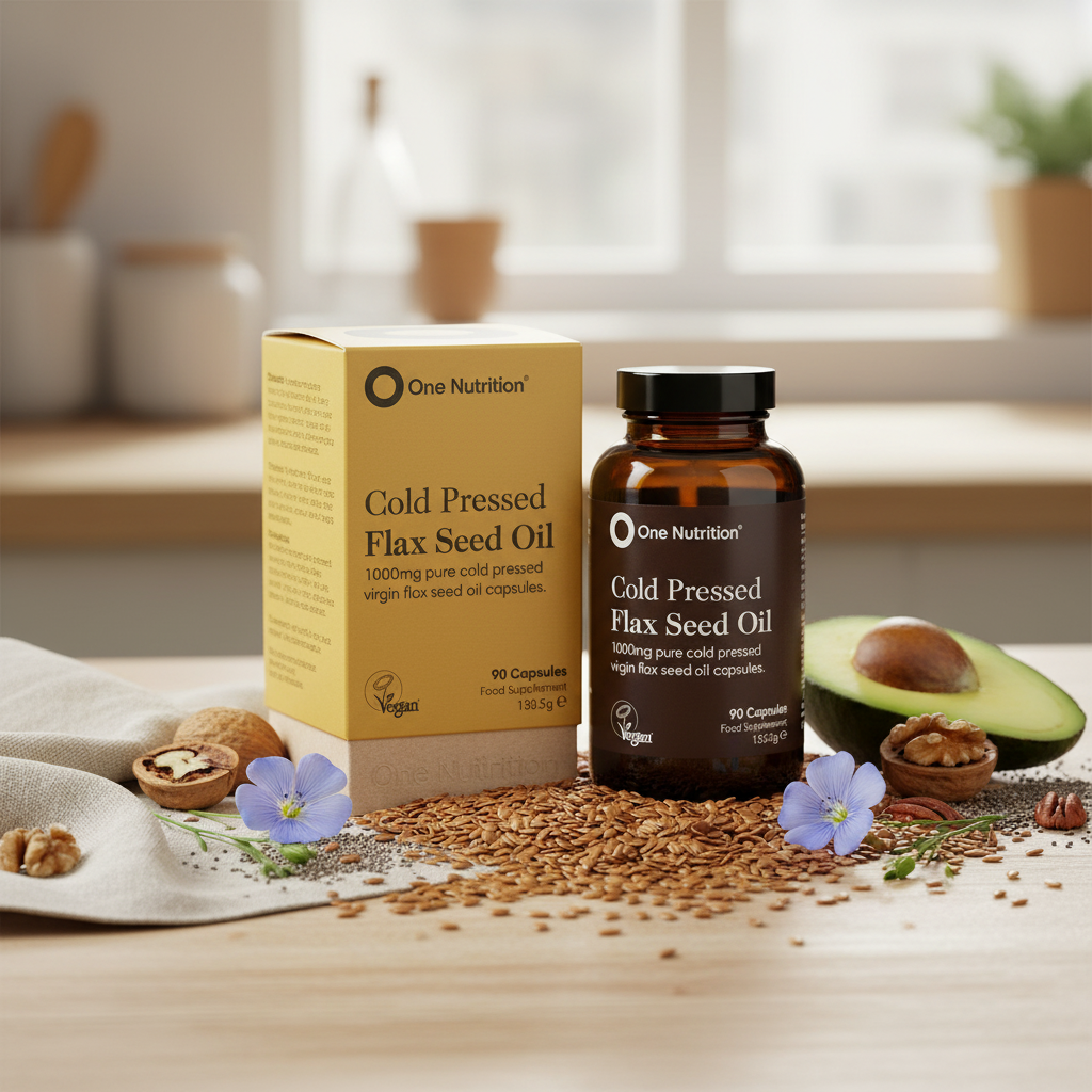 One Nutrition Cold Pressed Flax Seed Oil
