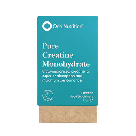 One Nutrition Pure Creatine Monohydrate packaging on a white background