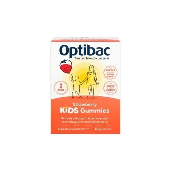 Optibac Strawberry Children Gummies