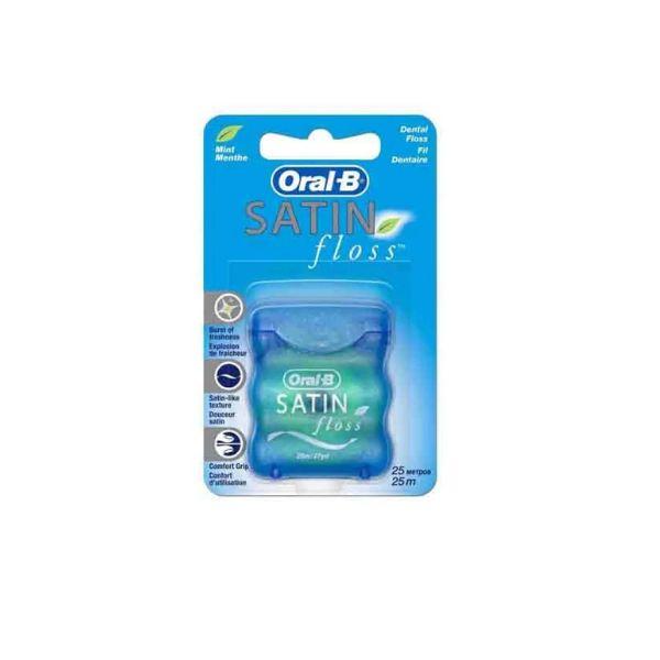 Oral B Satin Floss Mint 25m