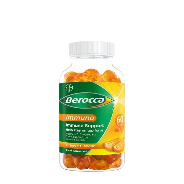 Berocca Immuno Orange Gummies