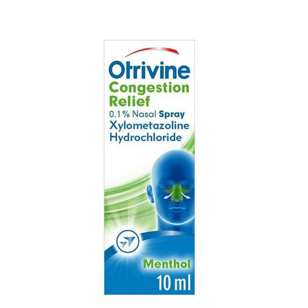 Otrivine Adult Mucus Relief Menthol 0.1% Nasal Spray