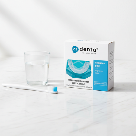 PRODUCT WITH TOOTHBRUSH AND GLASS OF WATER