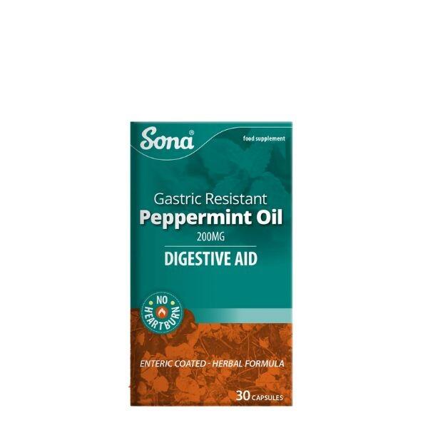 Sona Peppermint Oil 30 Capsules