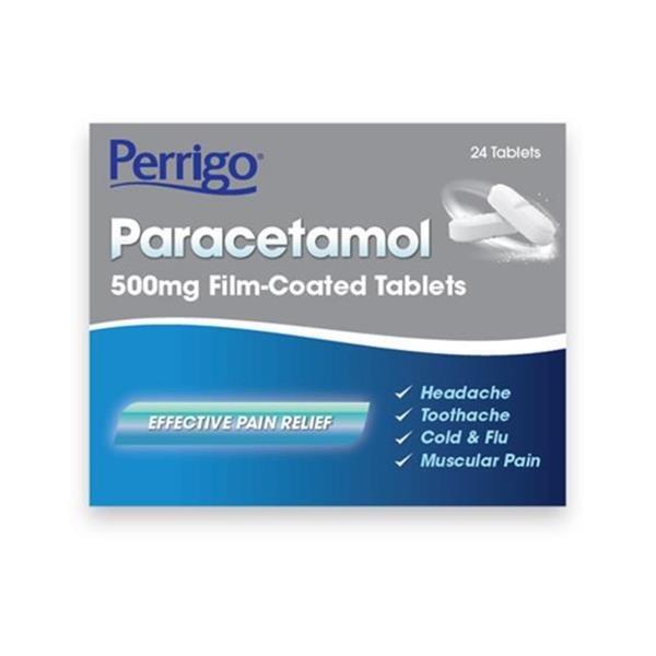 Paracetamol 500mg Film Coated Tablets