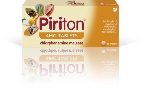 Piriton Allergy Relief Antihistamine Tablets Chlorphenamine 4mg