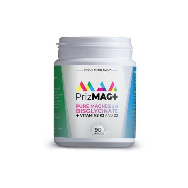 PrizMAG+ Magnesium Bisglycinate + Vitamin K2 and D3