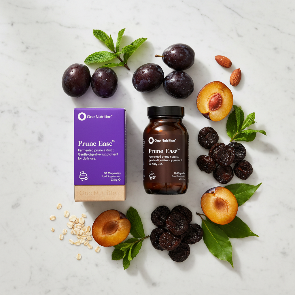 Prune Ease - Flat Lay