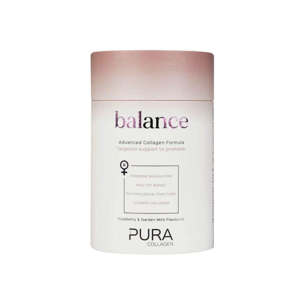 Pura Collagen Balance Powder Raspberry & Mint