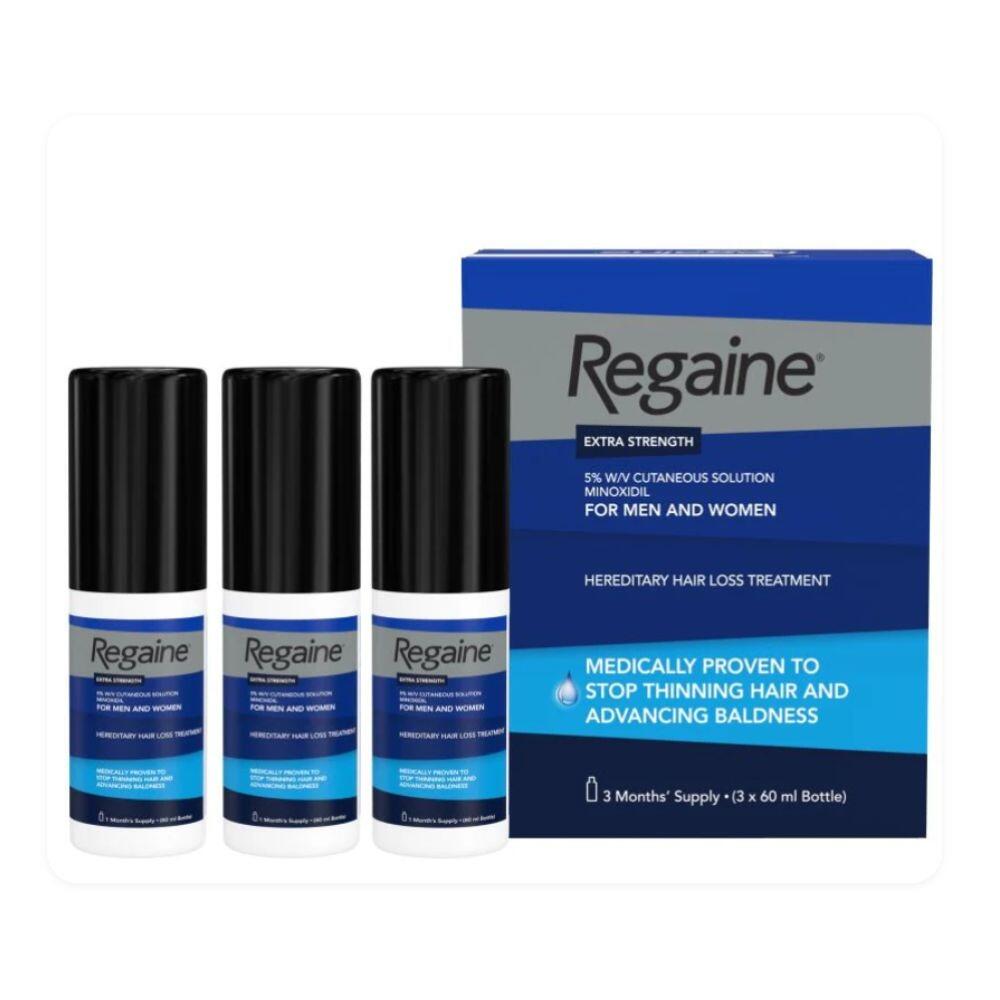 Regaine Extra Strength 5% 3x60ml