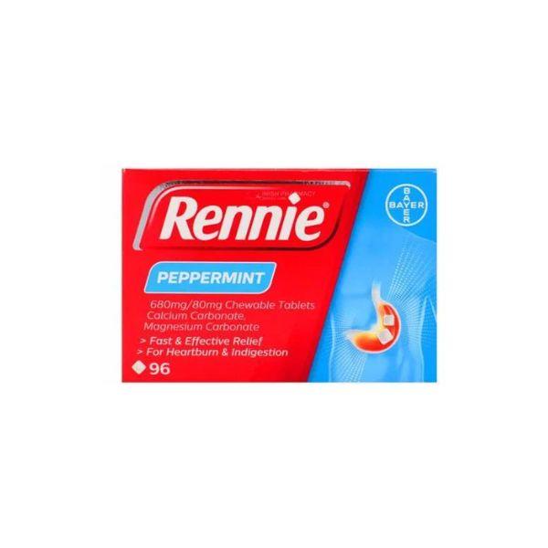 Rennie Peppermint Chewable Tablets