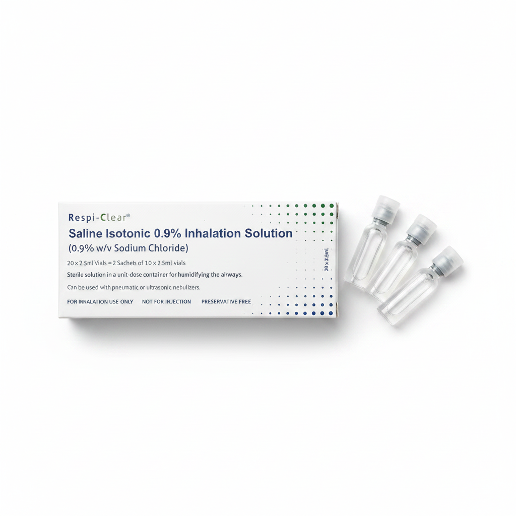 Respi-Clear - Flat Lay