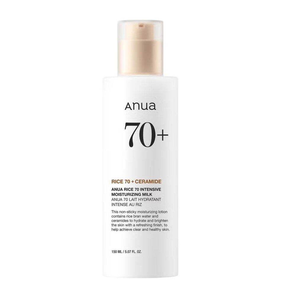Anua Rice 70+ Ceramide Intensive Moisturising Milk