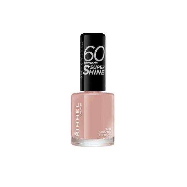 Rimmel 60 Second Nail Polish 500 Caramel Cupcake