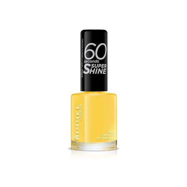 Rimmel 60 Second Nail Polish 452 Chin Up Buttercup