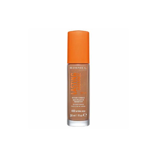 Rimmel Lasting Radiance Foundation 400 Natural Beige