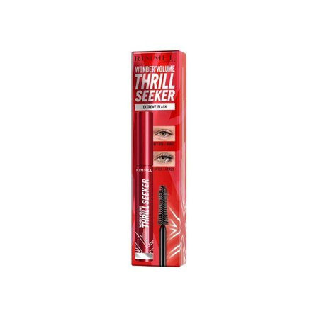 Rimmel Wonder Volume Thrill Seeker mascara packaging on a white background