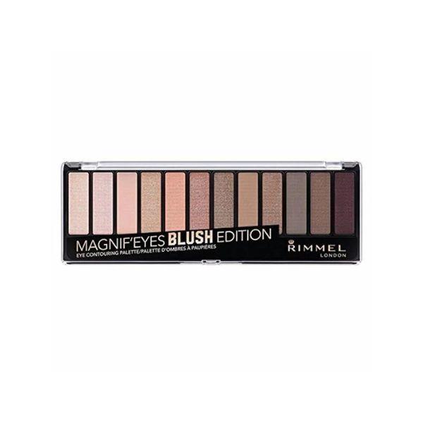 Rimmel Magnif'eyes 12 Pan Eyeshadow Palette Blush Edition 14G 002