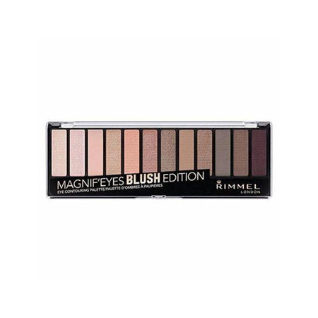 Rimmel Magnif'eyes 12 Pan Eyeshadow Palette Blush Edition 14G 002