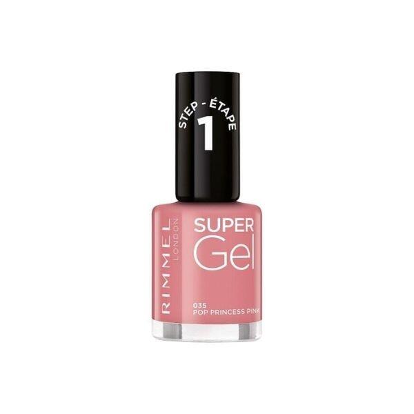 Rimmel Super Gel Nail Polish 035 Pop Princess Pink