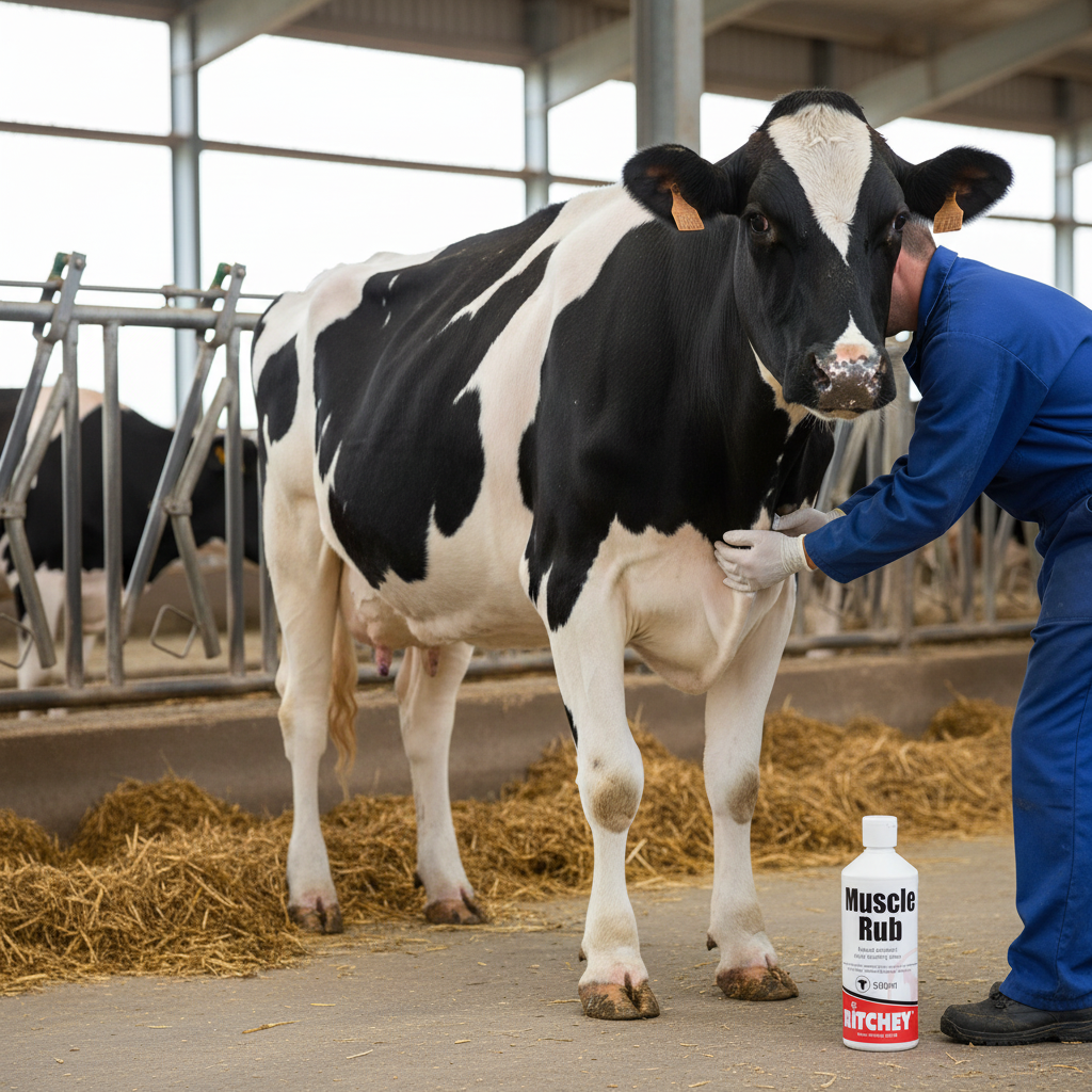 Ritchey Muscle Rub cow udder image ballyduff