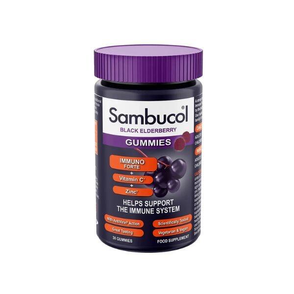 Sambucol Black Elderberry Immuno Forte Gummies