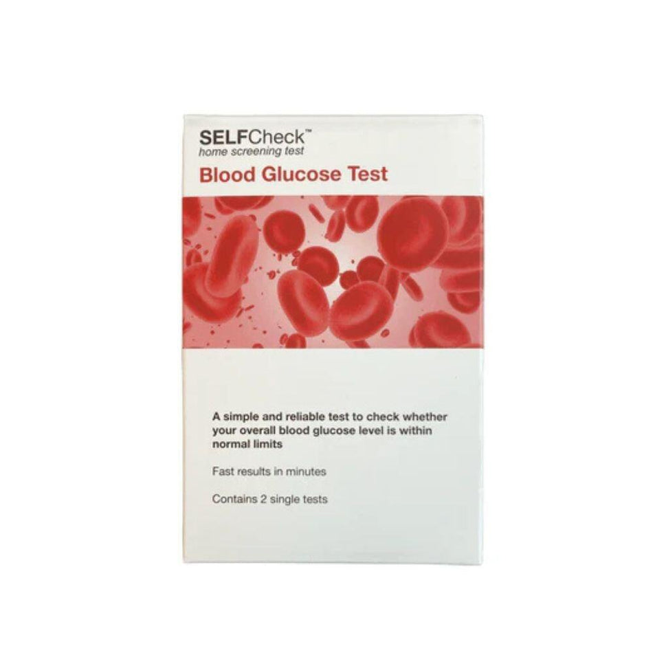 SELFCheck Blood Glucose Level Test At-Home Diabetes Risk Screening