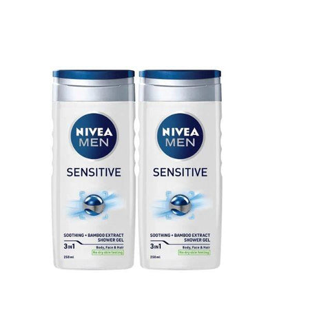 Nivea Men Sensitive Shower Gel Twin Pack