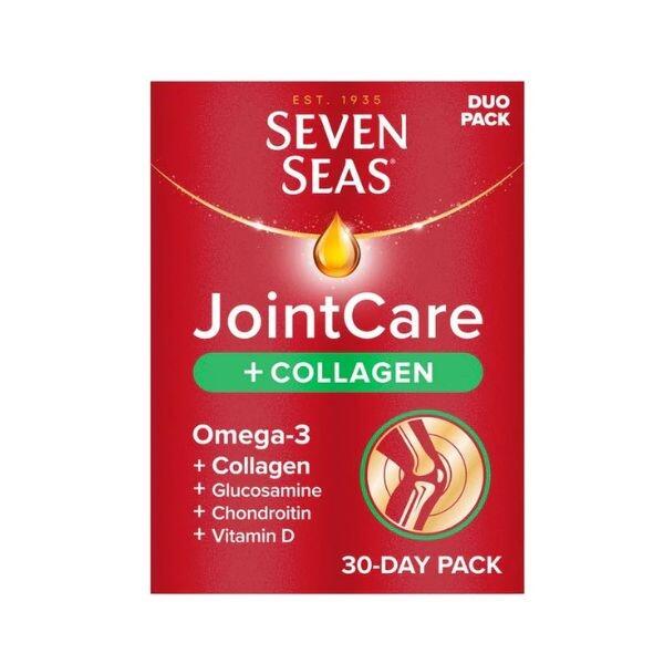 Seven Seas Joint Care + Collagen, with Omega-3
