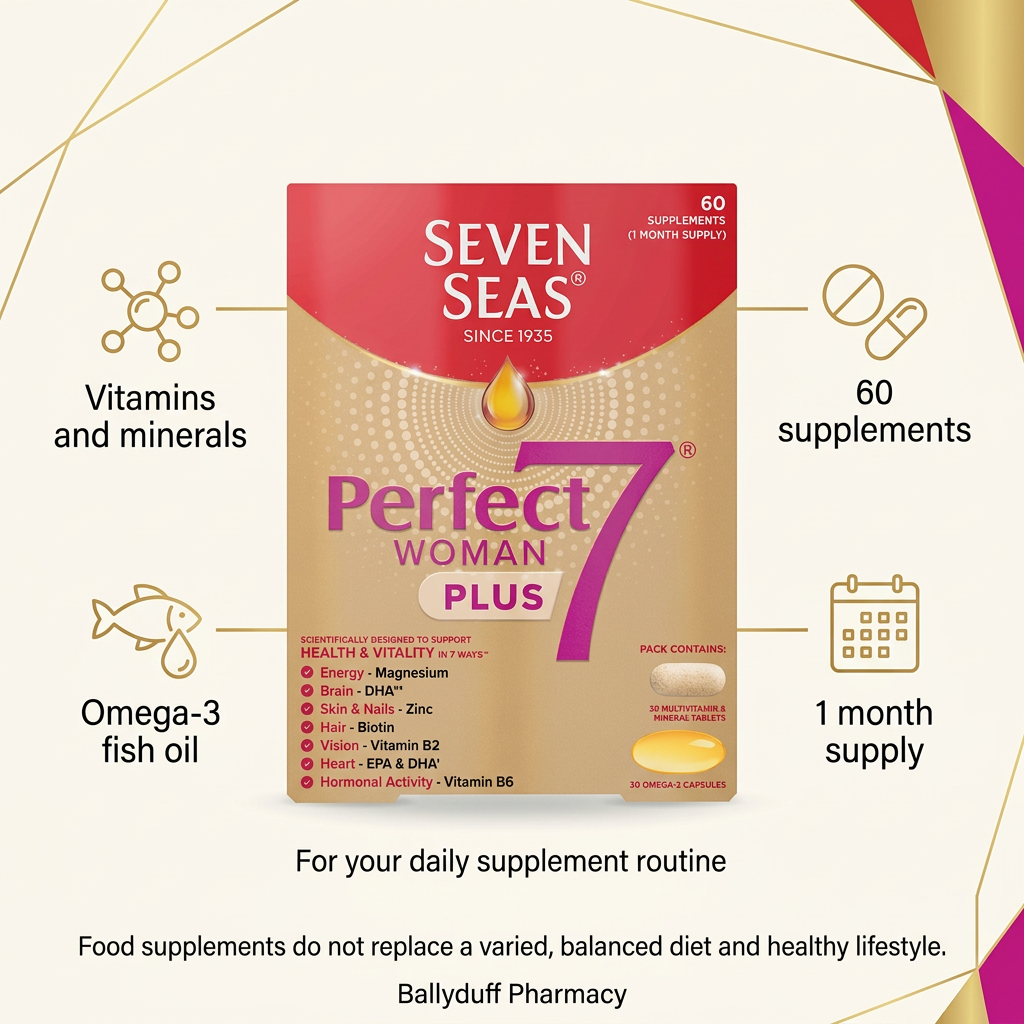 Seven Seas Perfect7 Woman Plus infographic